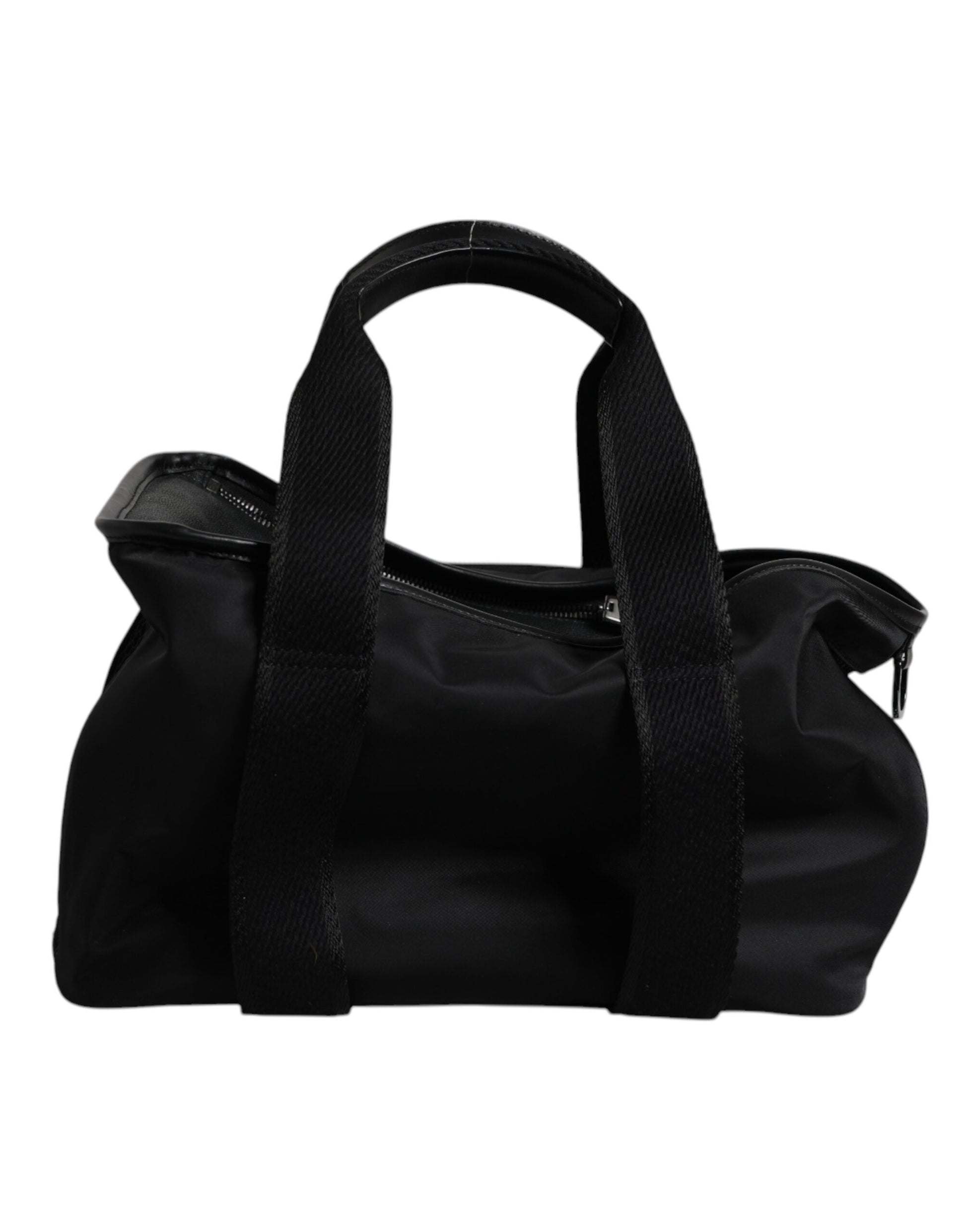 Dolce & Gabbana Black Shoulder Strap Pet Carry Logo Plaque Bag Dolce & Gabbana