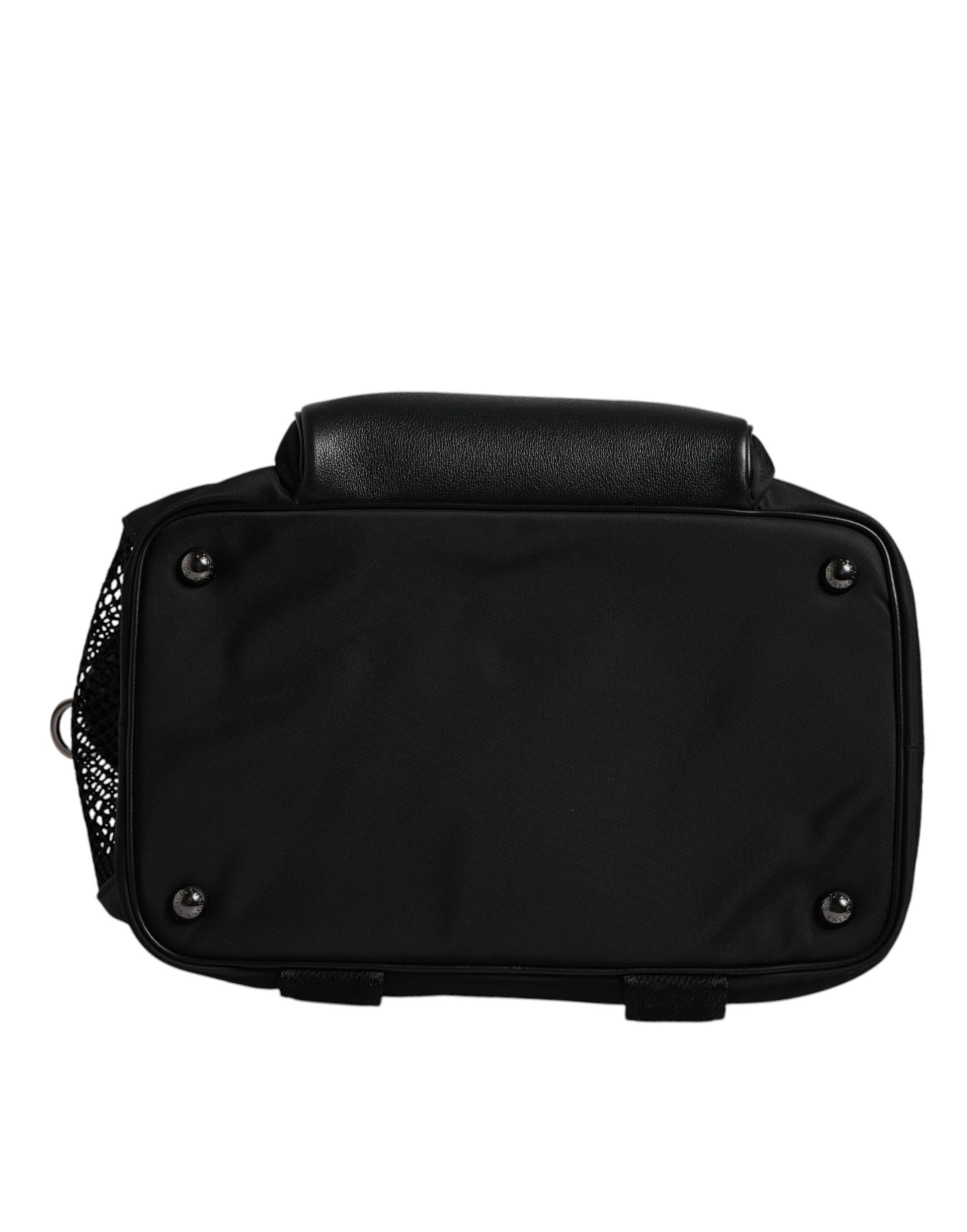 Dolce & Gabbana Black Shoulder Strap Pet Carry Logo Plaque Bag Dolce & Gabbana