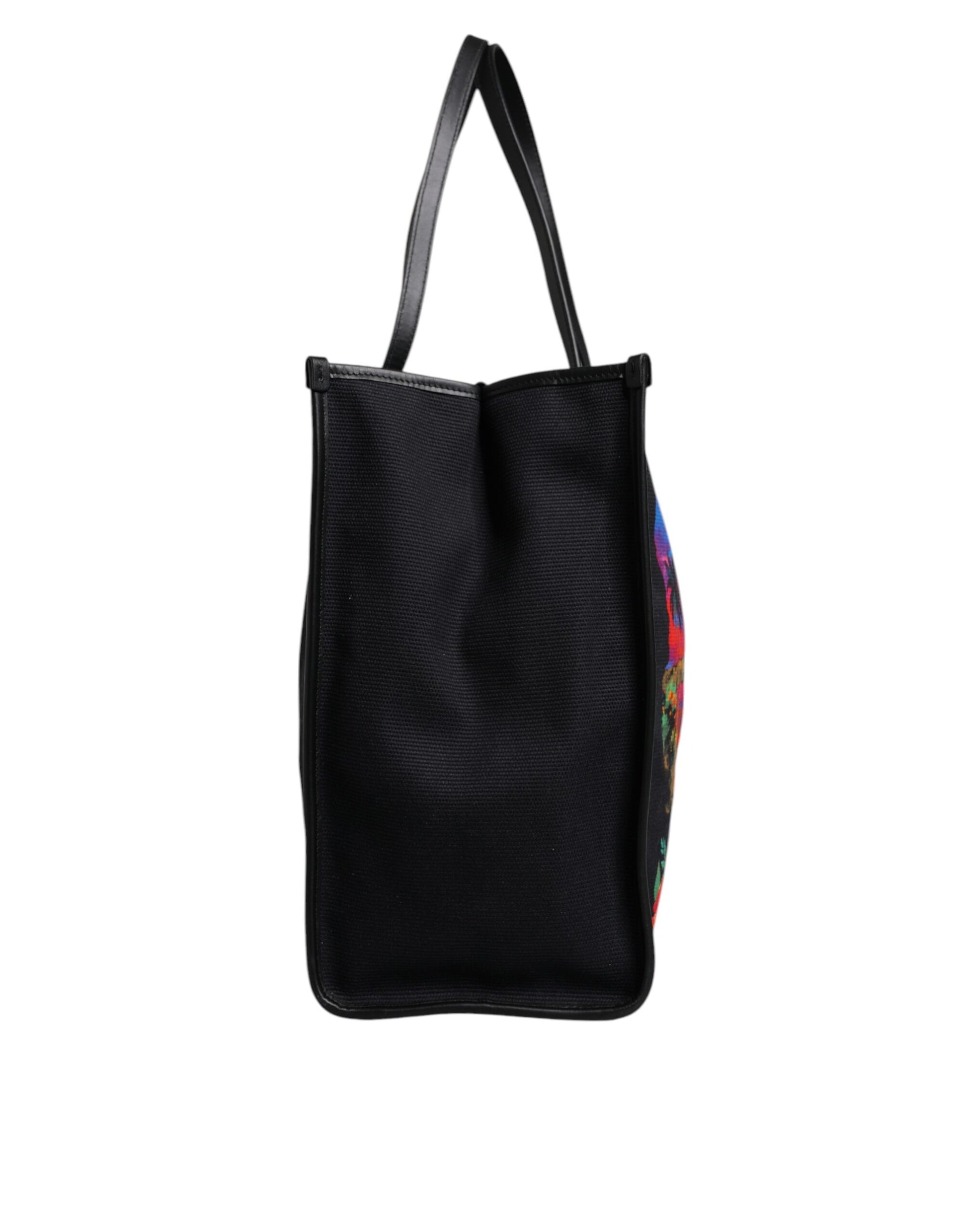 Dolce & Gabbana Multicolor Graphic Printed Top Handle Shopping Tote Bag Dolce & Gabbana