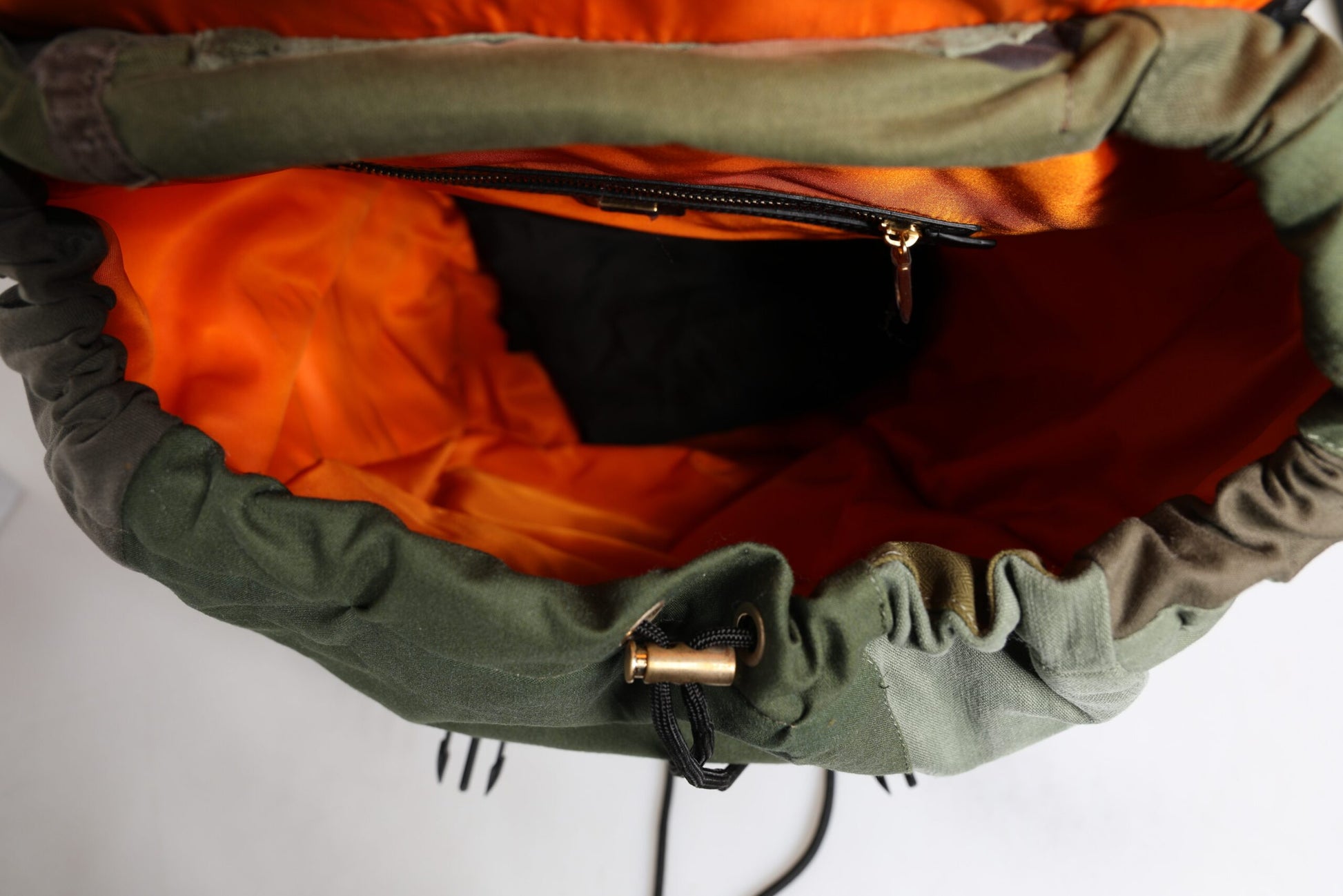 Dolce & Gabbana Military Green Patchwork Travel Backpack Bag Dolce & Gabbana