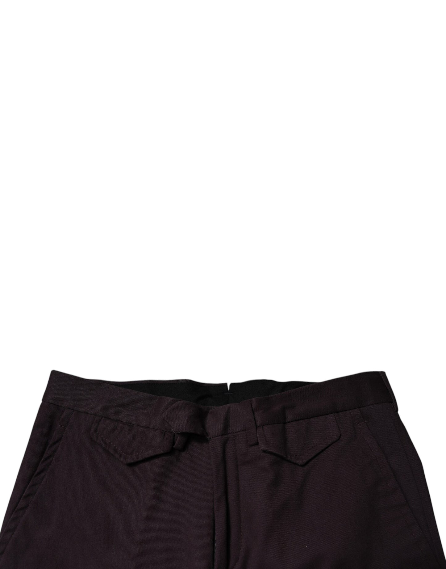 BENCIVENGA Brown Pure Cotton Slim Fit Men Dress Pants BENCIVENGA