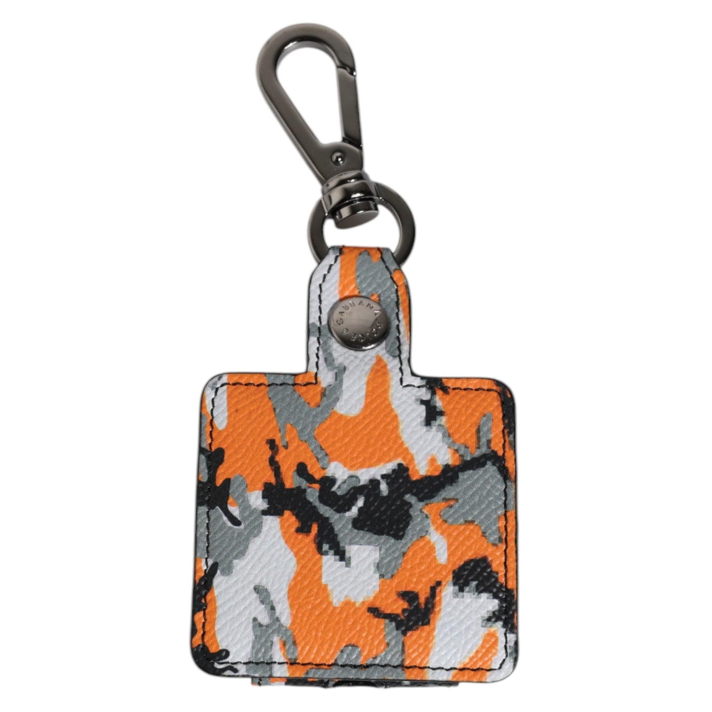Dolce & Gabbana Multicolor Camouflage Leather Airpods Case