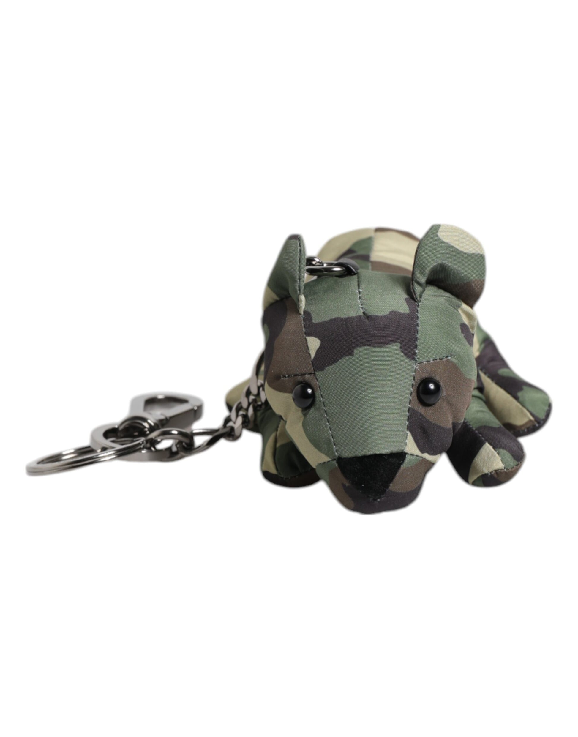 Dolce & Gabbana Multicolor Camouflage Animal Silhouette Keychain Keyring Dolce & Gabbana