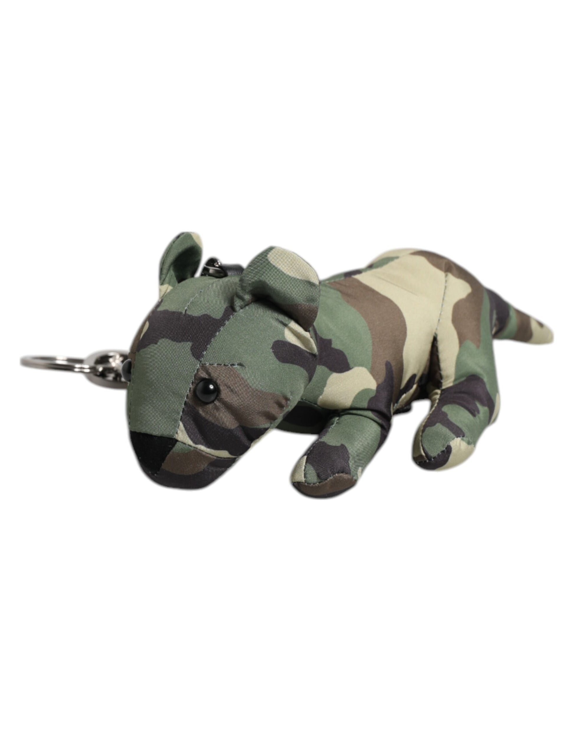 Dolce & Gabbana Multicolor Camouflage Animal Silhouette Keychain Keyring Dolce & Gabbana