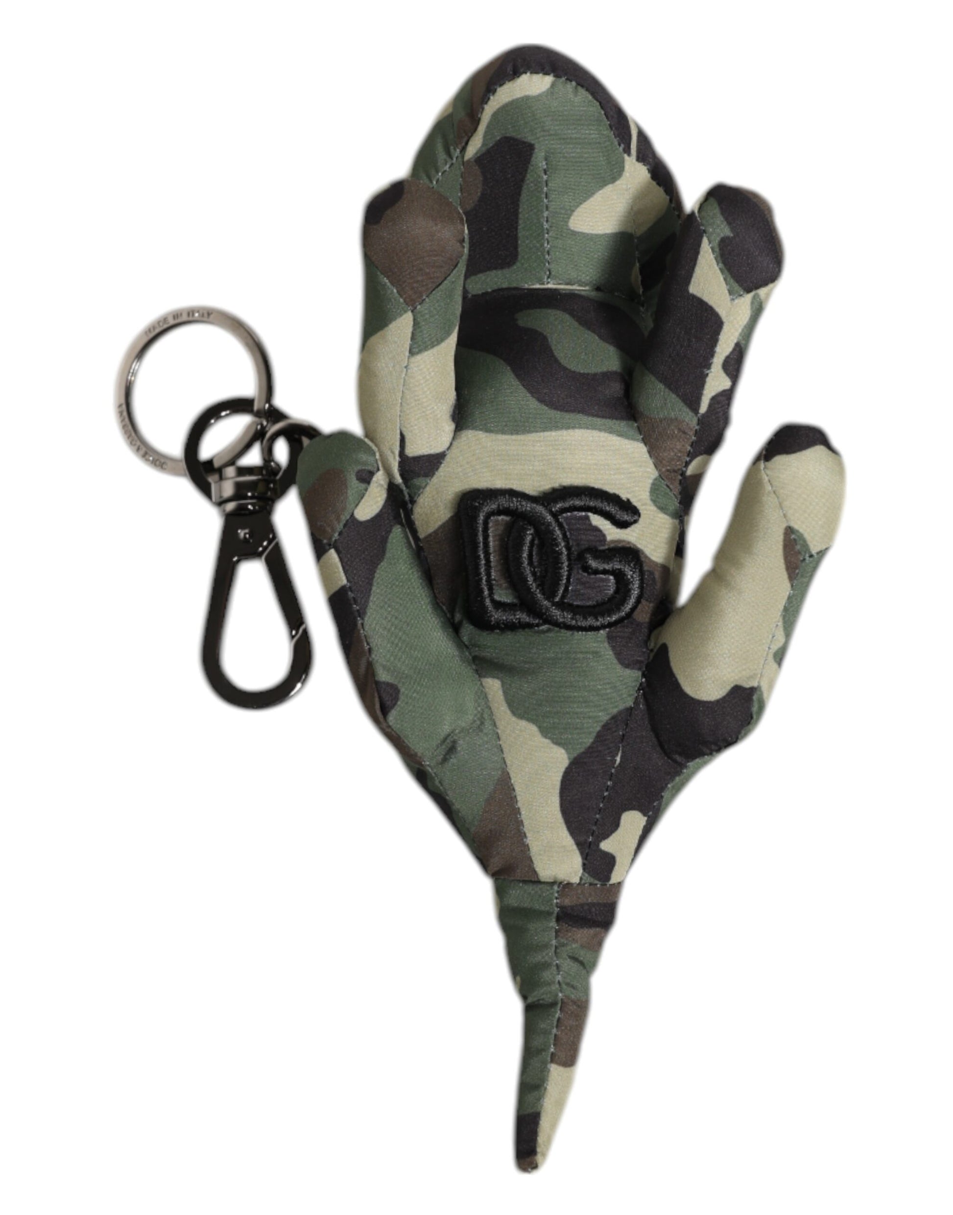 Dolce & Gabbana Multicolor Camouflage Animal Silhouette Keychain Keyring Dolce & Gabbana
