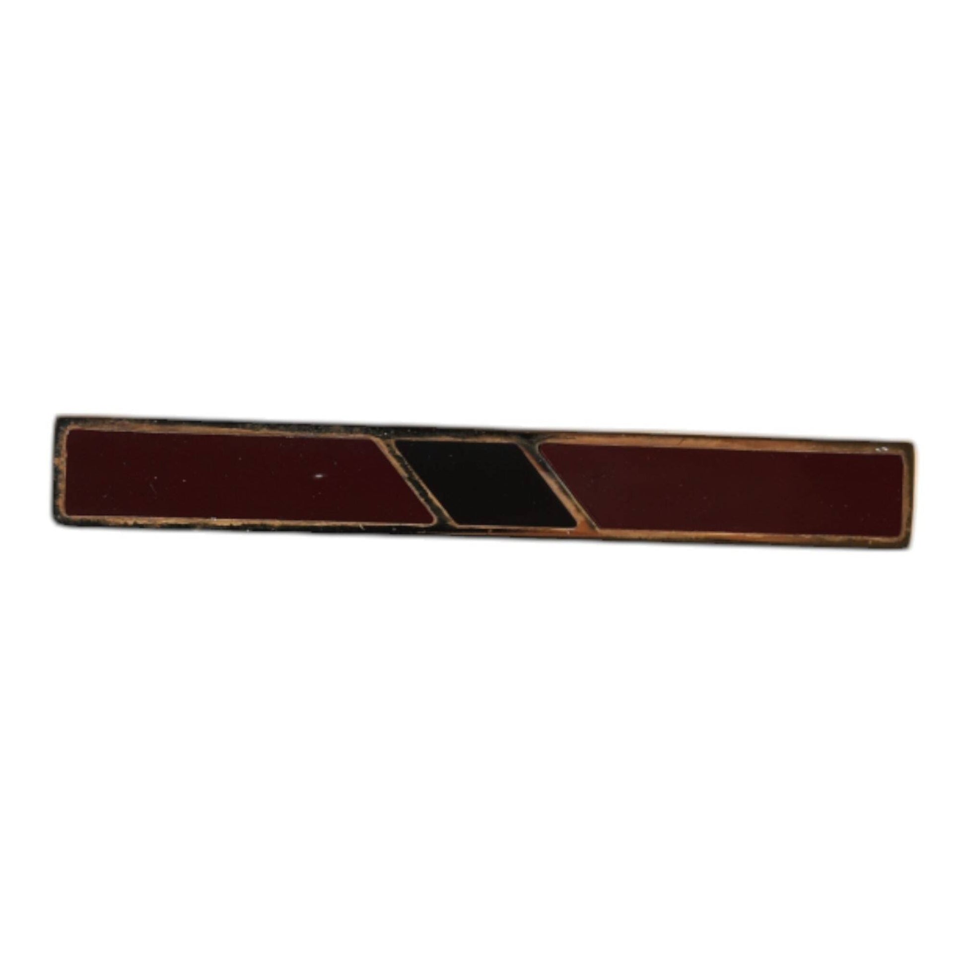Dolce & Gabbana Multicolor Gold Tone Brass Tie Clip Bar Dolce & Gabbana
