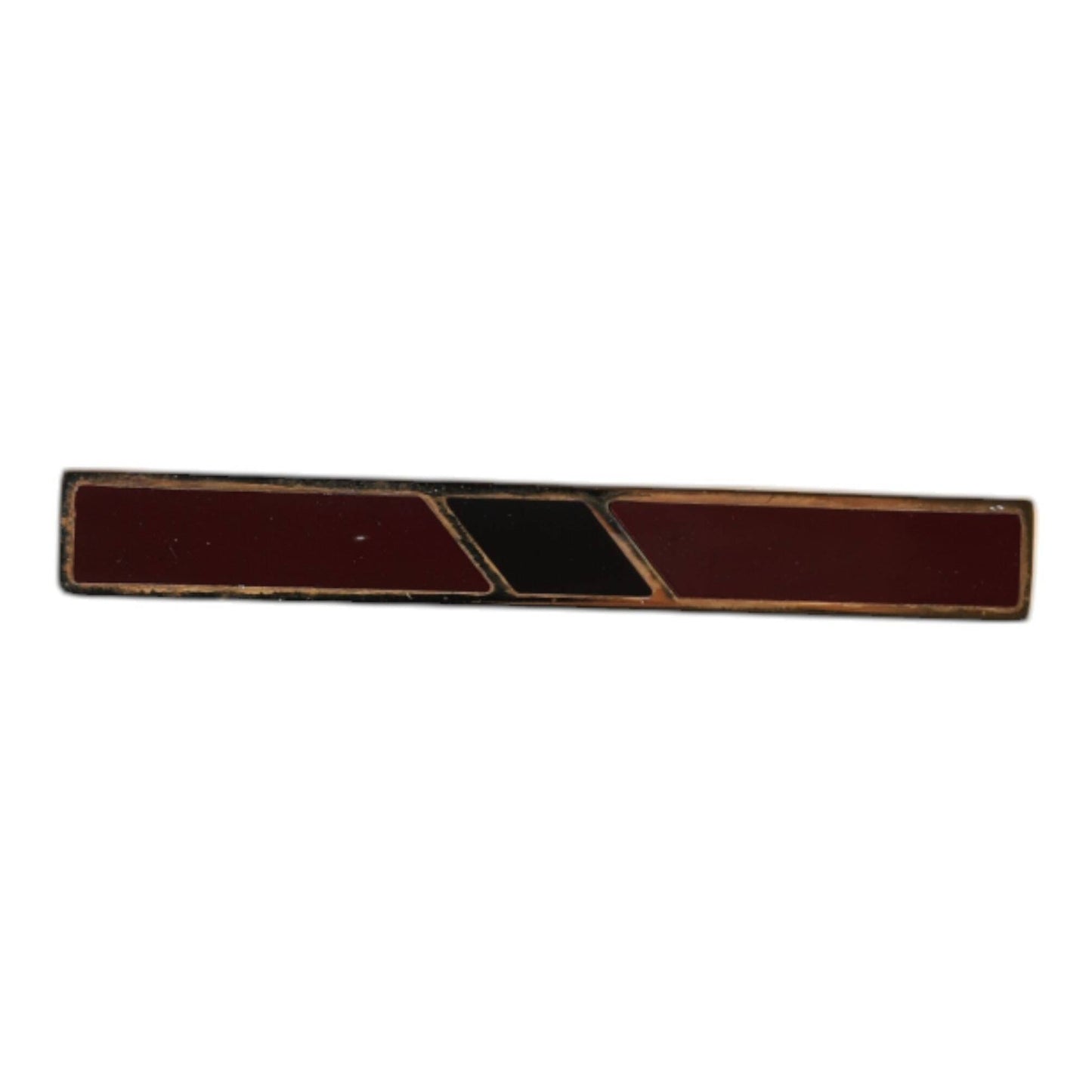 Dolce & Gabbana Multicolor Gold Tone Brass Tie Clip Bar Dolce & Gabbana