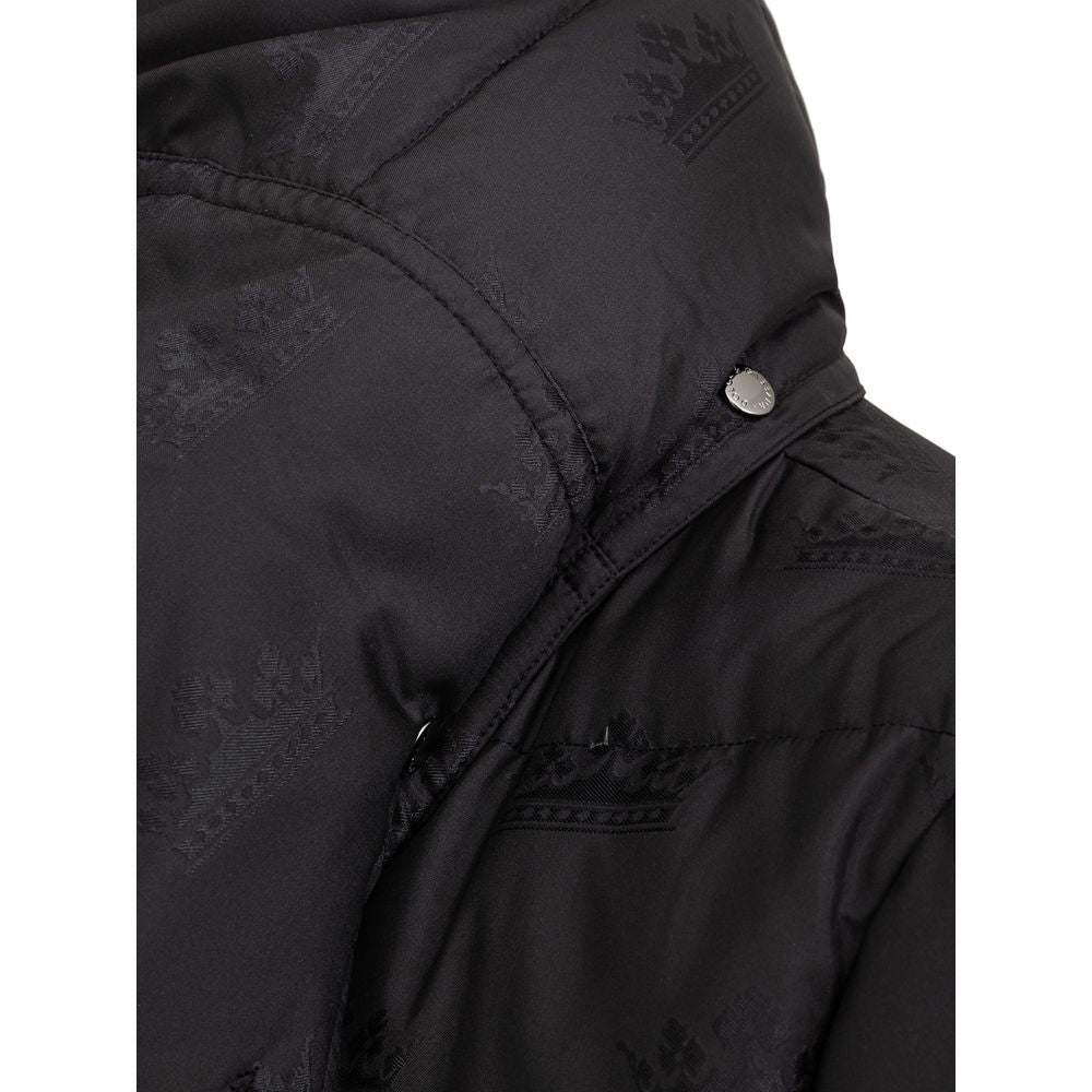 Dolce & Gabbana Black Cotton Jackets & Coat Dolce & Gabbana