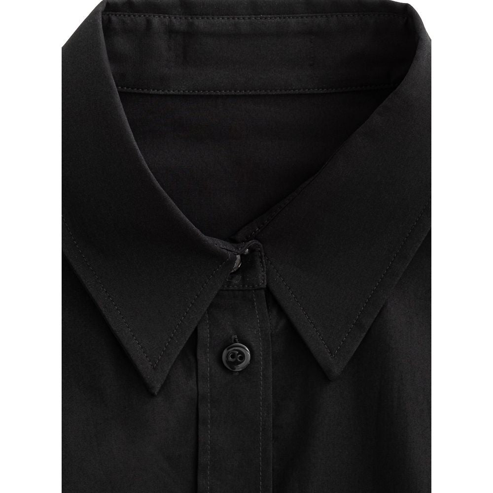 Dolce & Gabbana Black Cotton Shirt Dolce & Gabbana