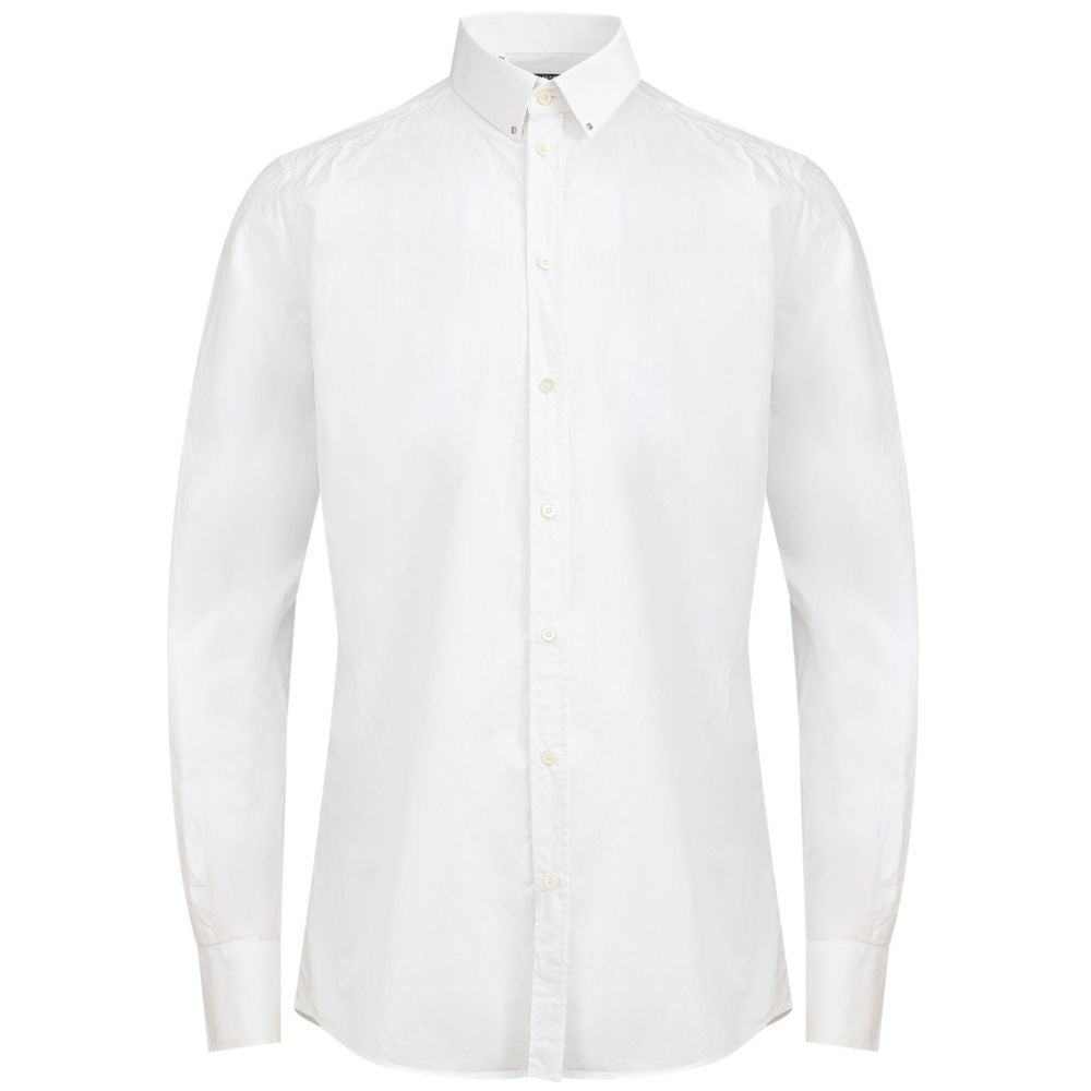 Dolce & Gabbana White Cotton Shirt Dolce & Gabbana