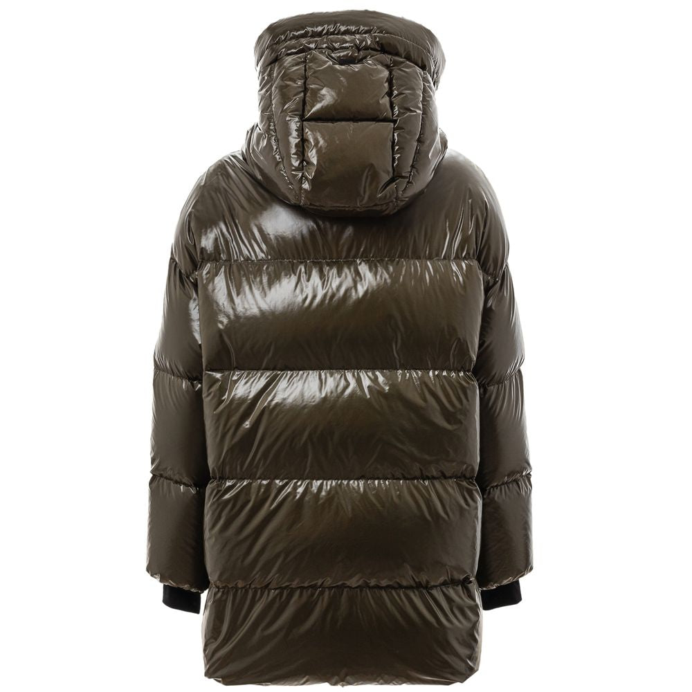 Herno Green Polyamide Jackets & Coat Herno