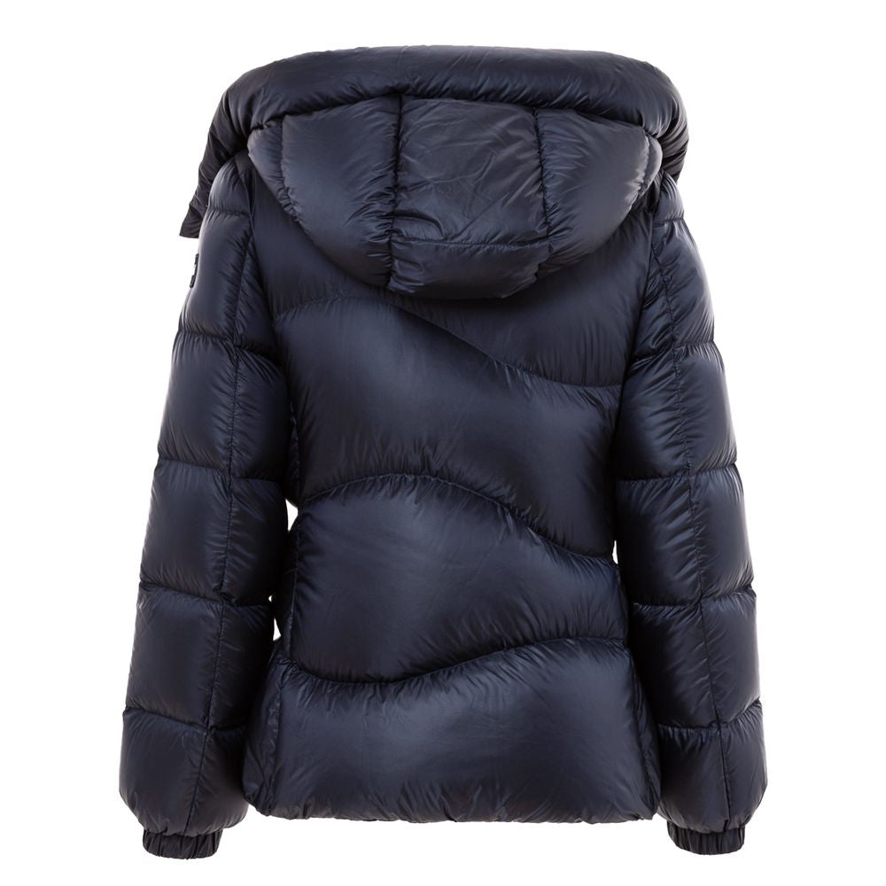 Add Blue Polyamide Jackets & Coat Add