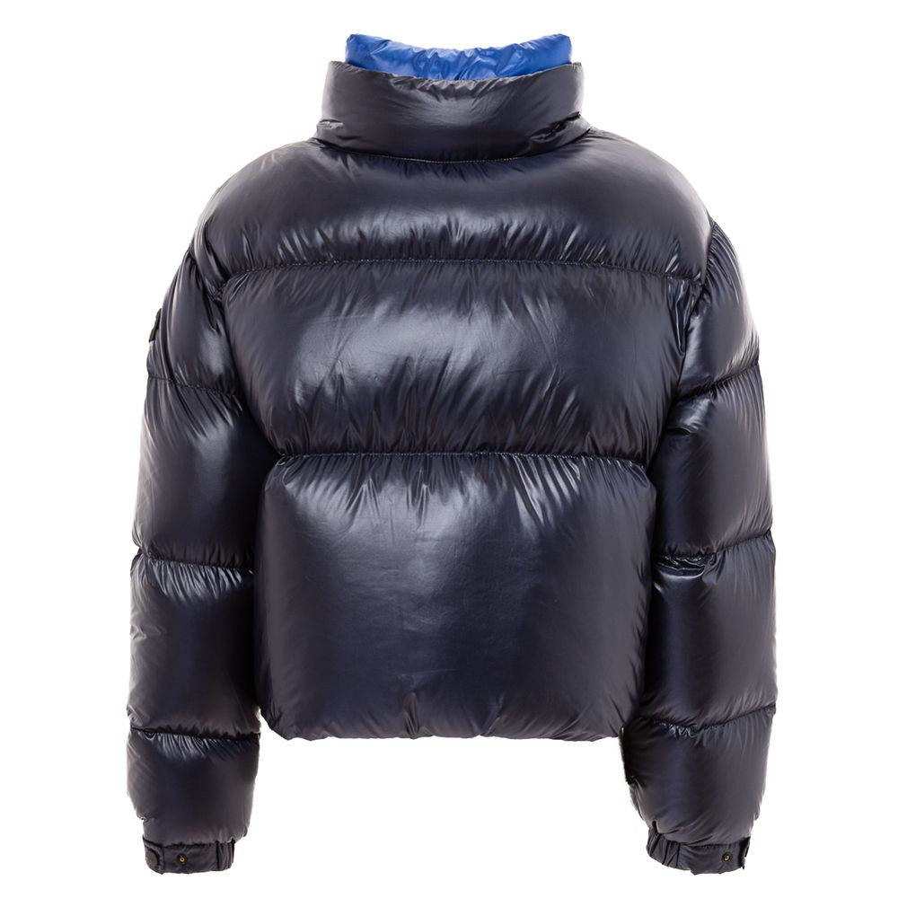 Add Blue Polyamide Jackets & Coat Add