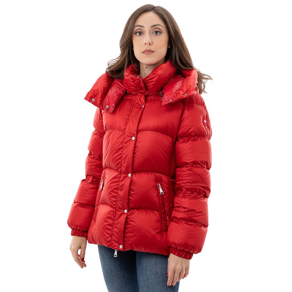 Add Red Polyamide Jackets & Coat Add