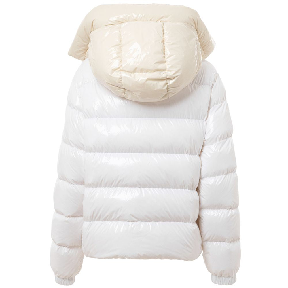 Add White Polyamide Jackets & Coat Add