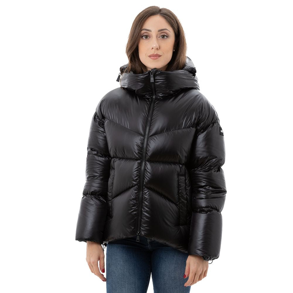 Add Black Polyamide Jackets & Coat Add