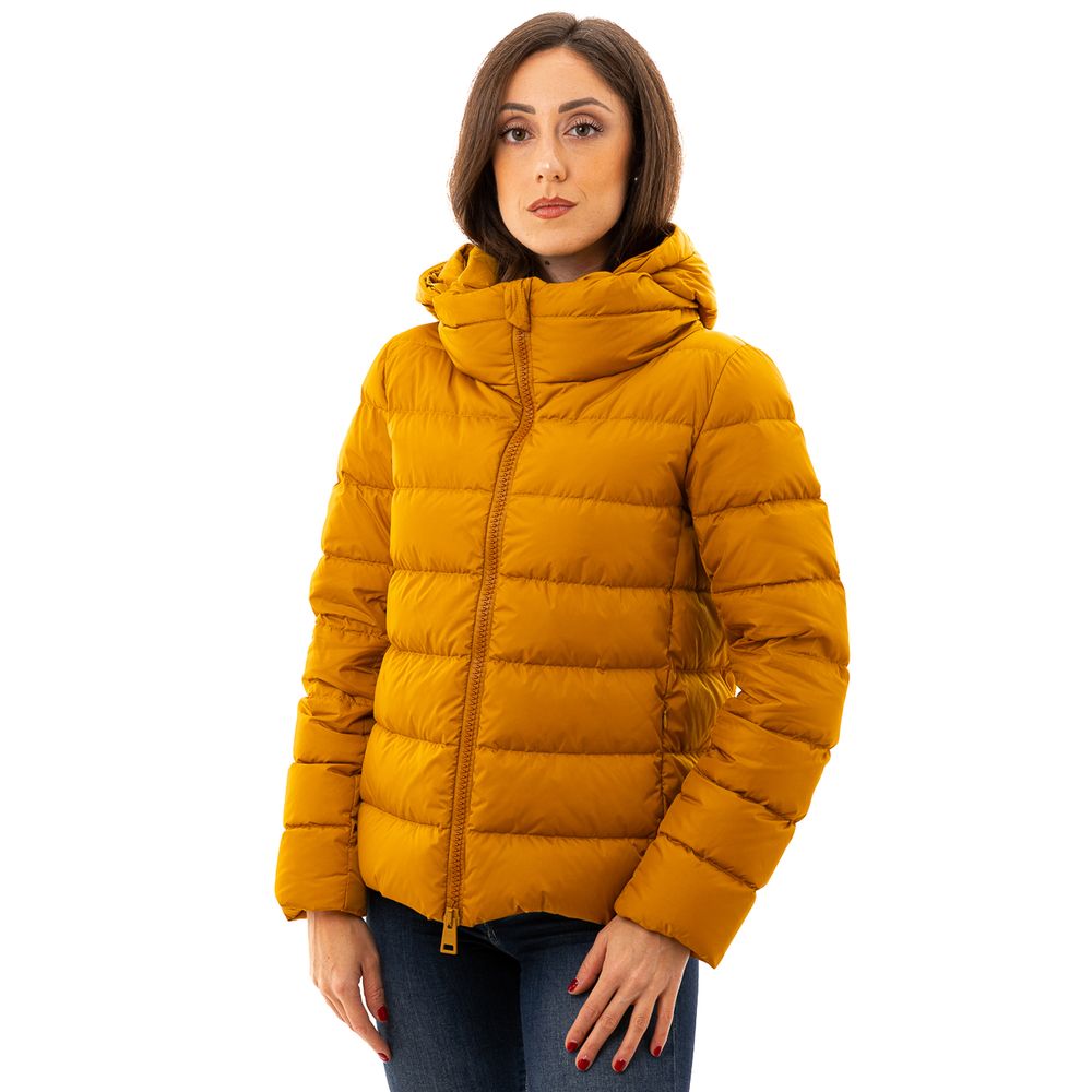 Herno Yellow Polyamide Jackets & Coat Herno