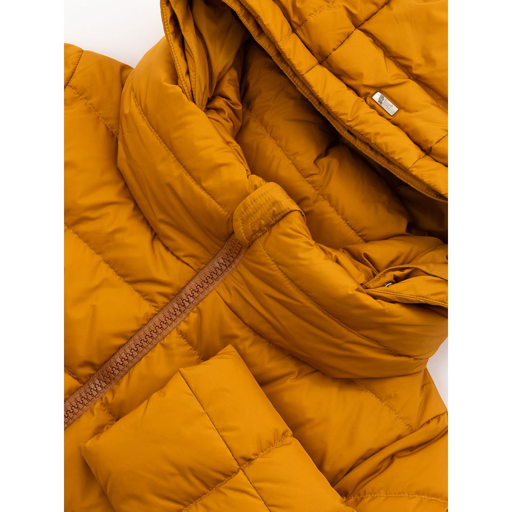 Herno Yellow Polyamide Jackets & Coat Herno
