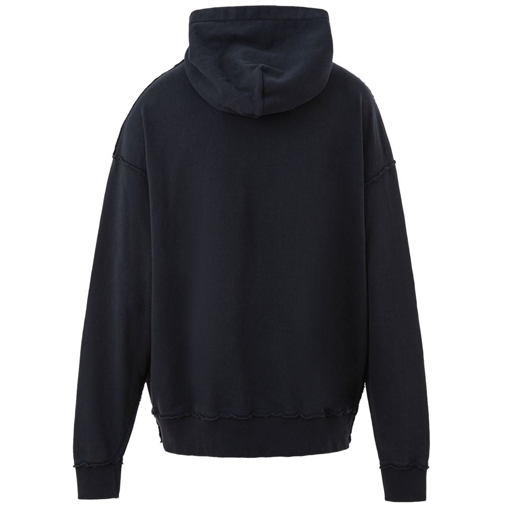 Dolce & Gabbana Blue Cotton Sweatshirt Dolce & Gabbana