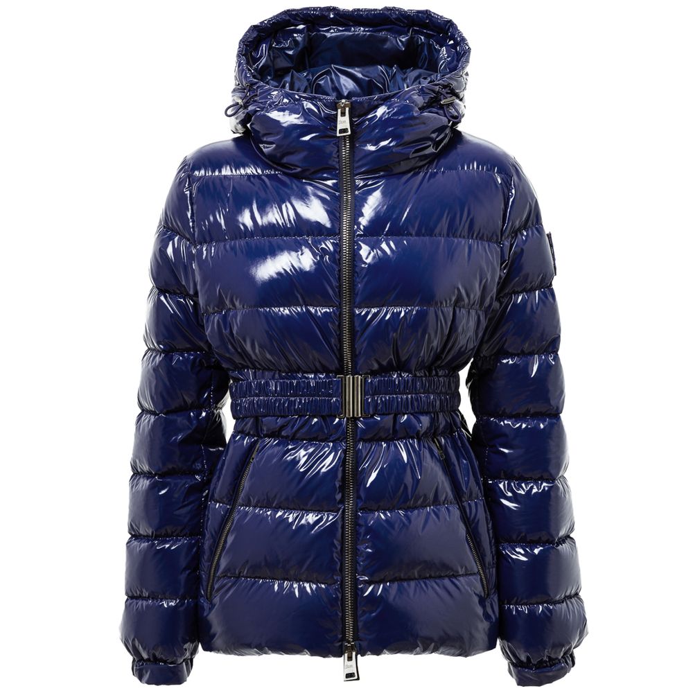 Herno Blue Polyamide Jackets & Coat Herno