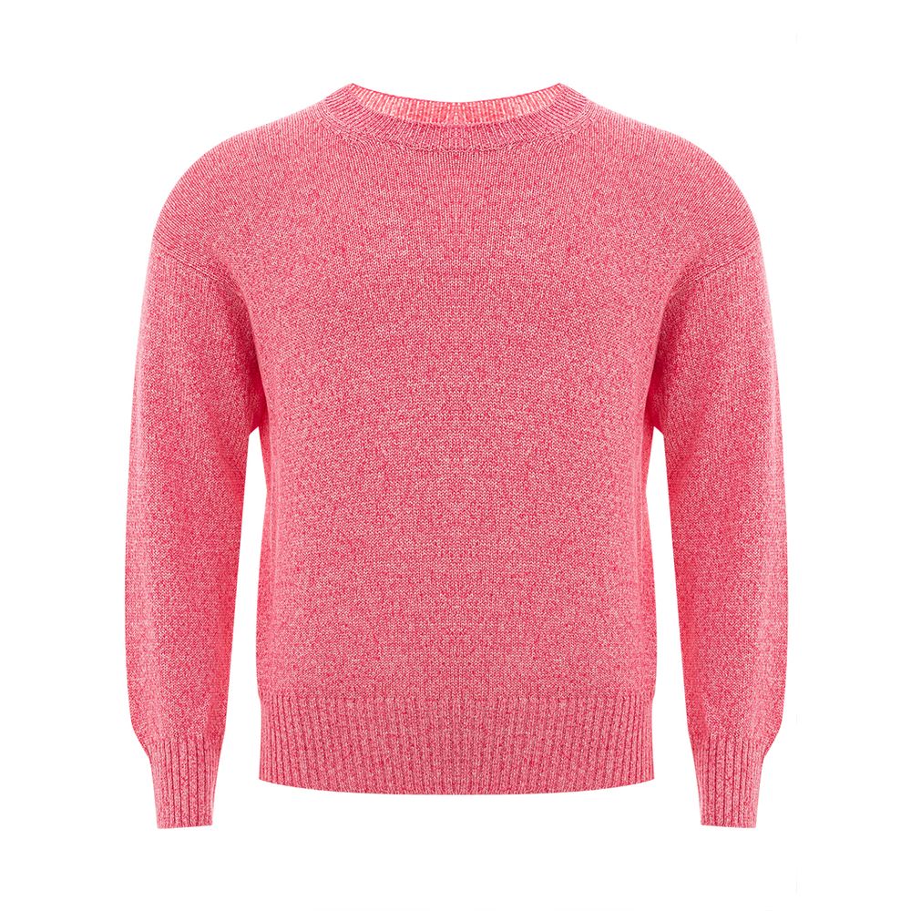 Gran Sasso Pink Cotton Sweater Gran Sasso