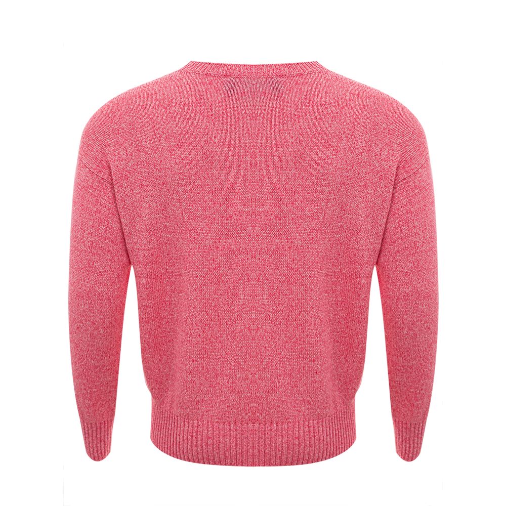 Gran Sasso Pink Cotton Sweater Gran Sasso