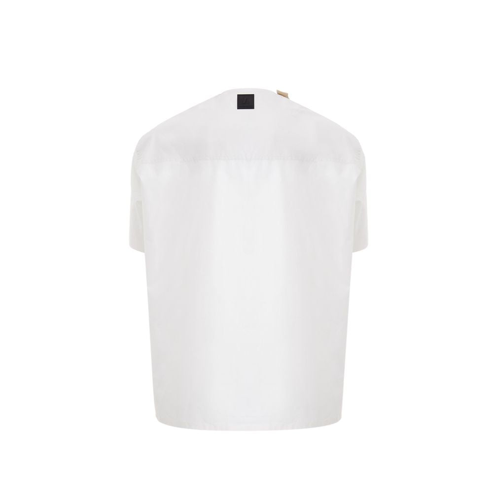 Emporio Armani White Cotton T-Shirt Emporio Armani