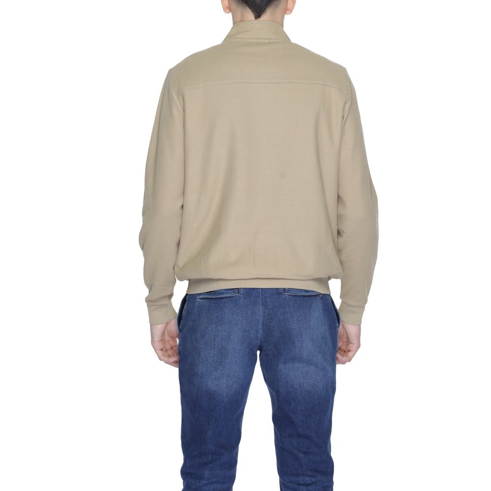 U.S. POLO ASSN. Beige Cotton Jackets & Coat U.S. POLO ASSN.