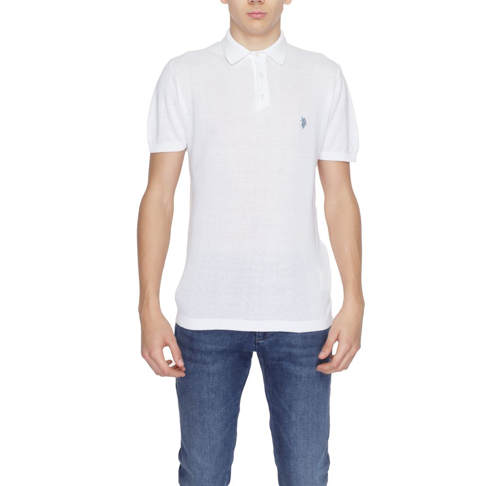 U.S. POLO ASSN. White Cotton Sweater U.S. POLO ASSN.