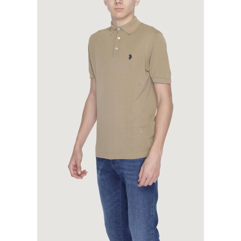 U.S. POLO ASSN. Beige Cotton Sweater U.S. POLO ASSN.