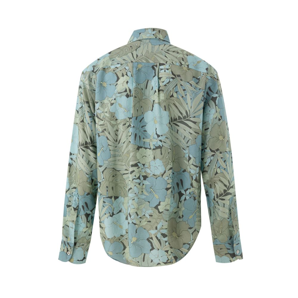 Tom Ford Blue Lyocell Shirt Tom Ford