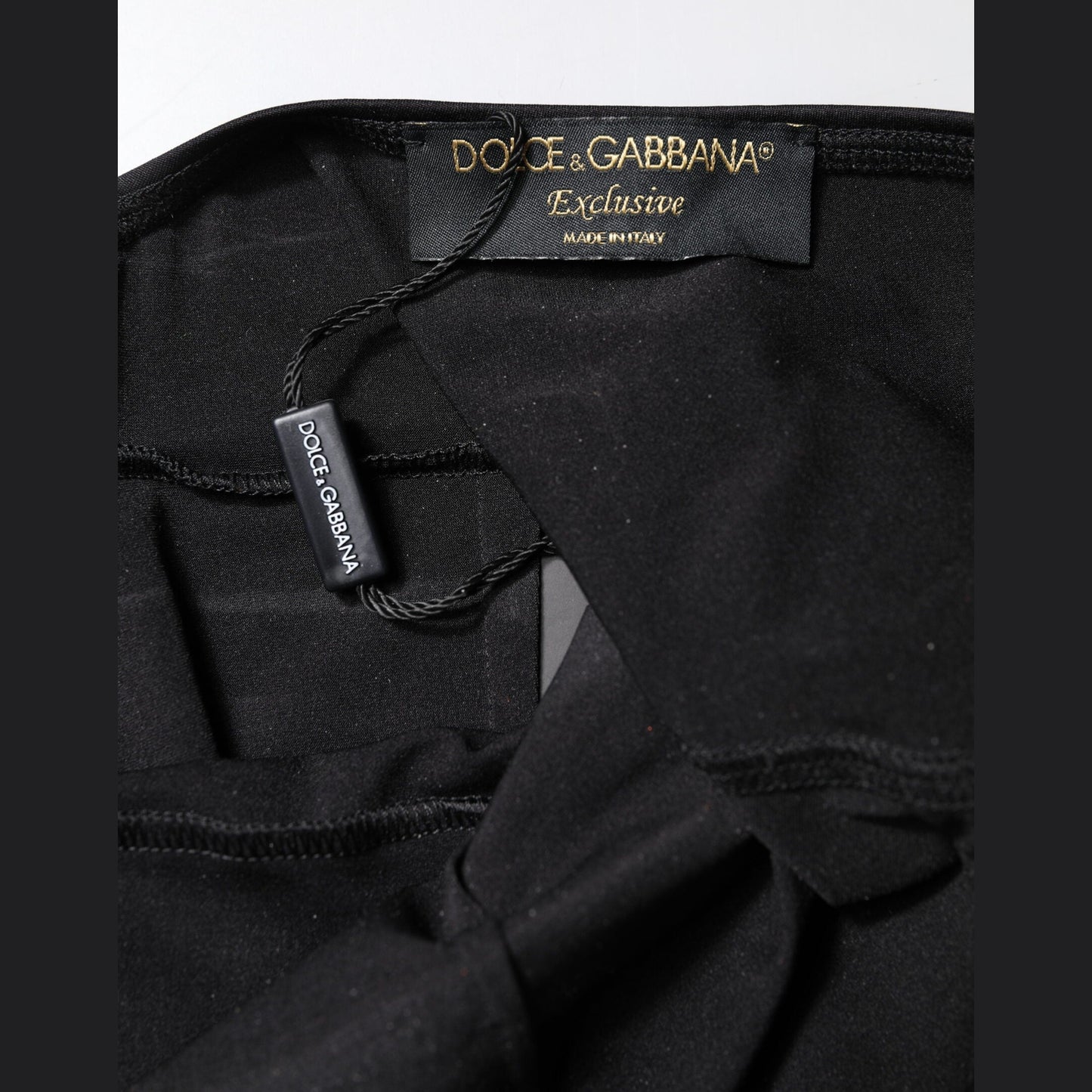 Dolce & Gabbana Black Sleeveless Bodycon Women Jumpsuit Dress