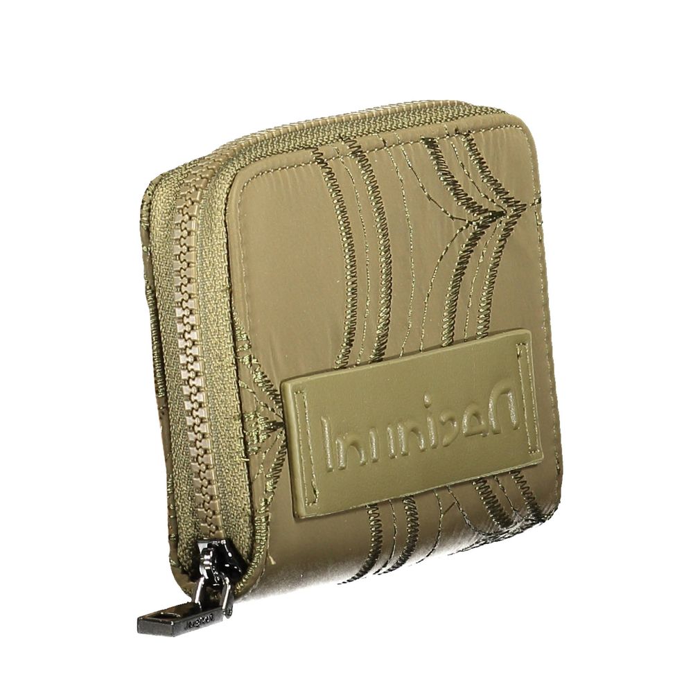 Desigual Green Polyester Women Wallet Desigual
