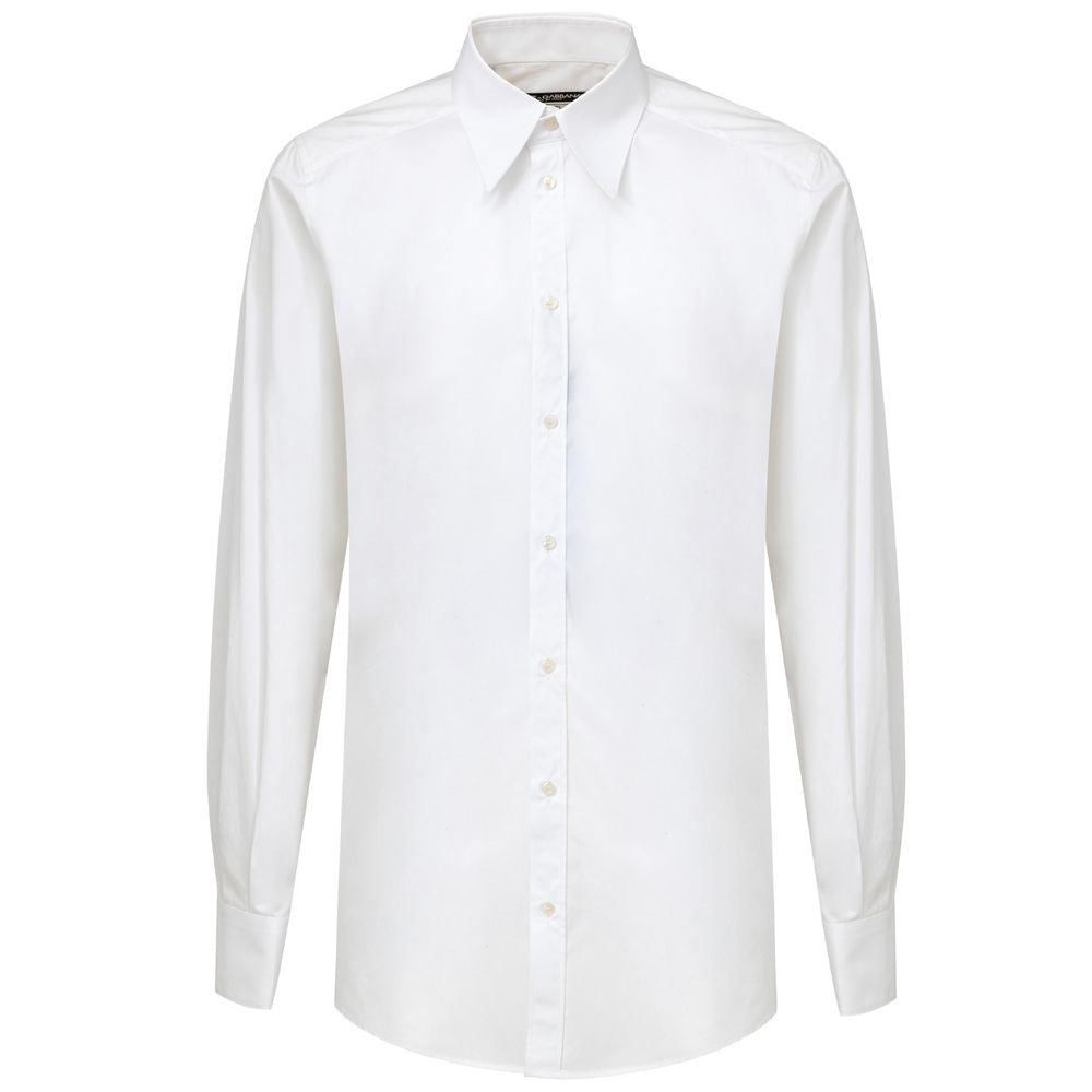 Dolce & Gabbana White Cotton Shirt Dolce & Gabbana