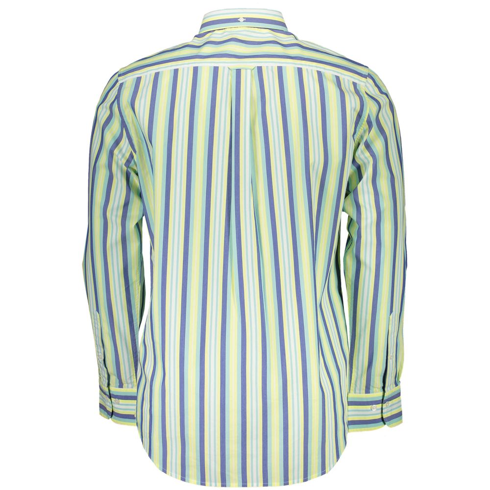 Gant Yellow Cotton Men Shirt Gant
