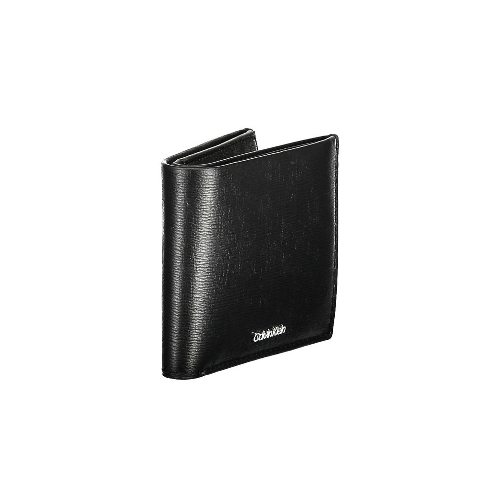 Calvin Klein Black Polyester Men Wallet Calvin Klein