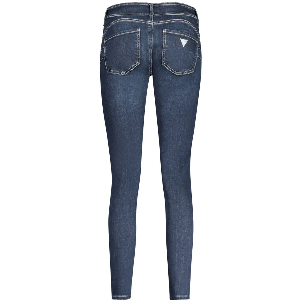 Guess Jeans Blue Cotton Jeans & Pant Guess Jeans