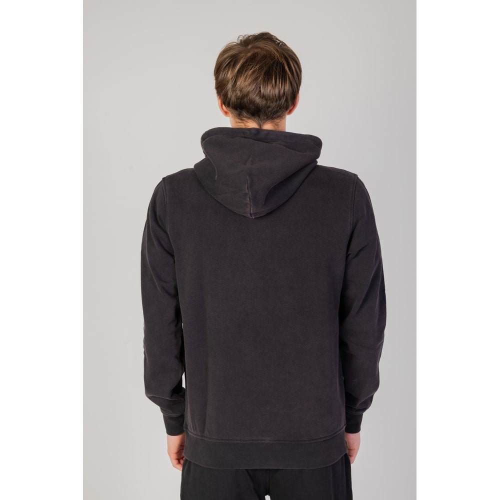 Liu Jo Black Cotton Hoody Liu Jo