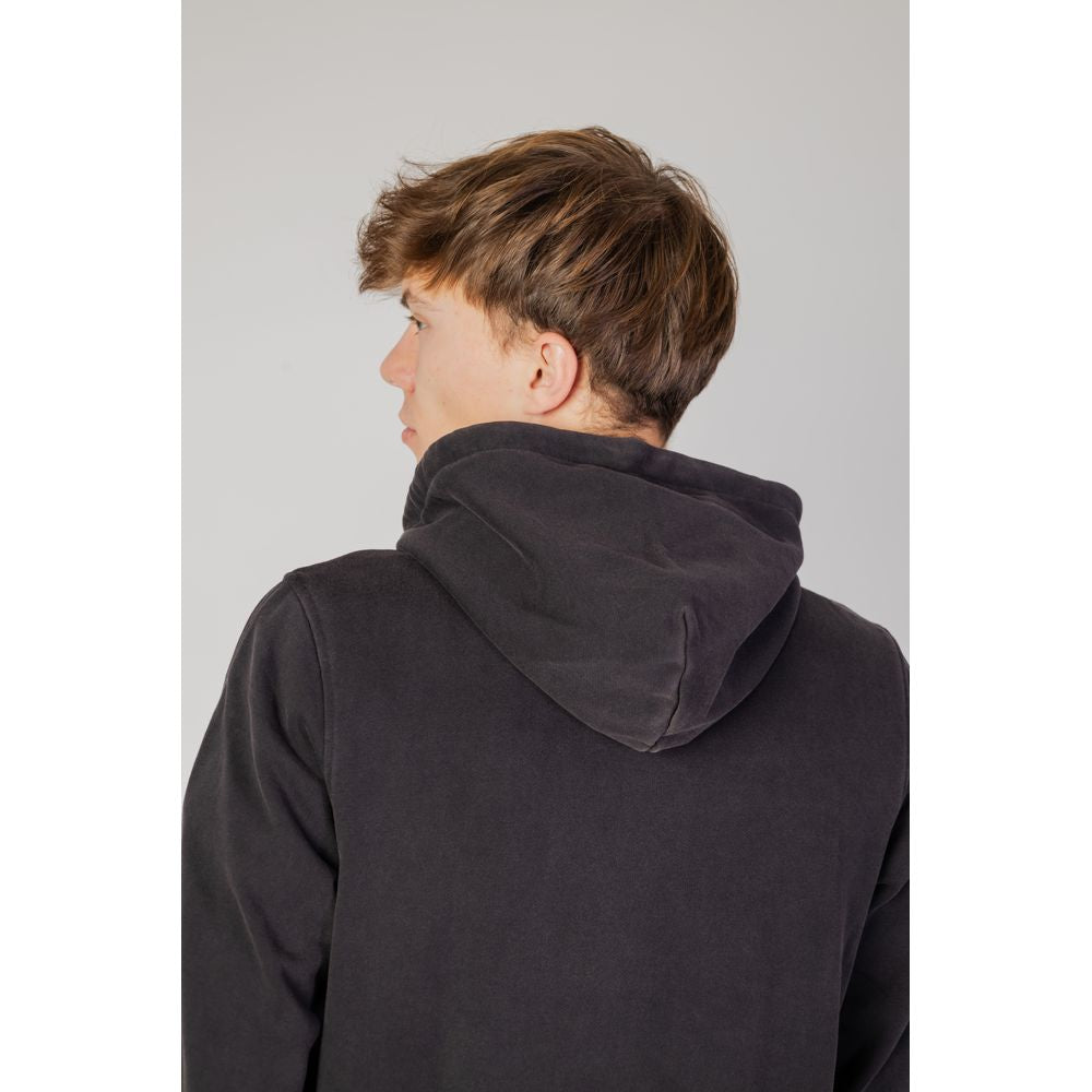 Liu Jo Black Cotton Hoody Liu Jo