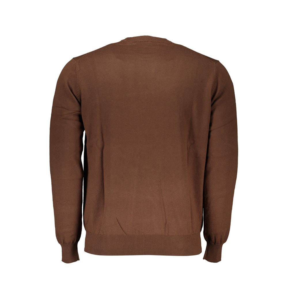 Harmont & Blaine Elegant Crew Neck Embroidered Sweater Harmont & Blaine