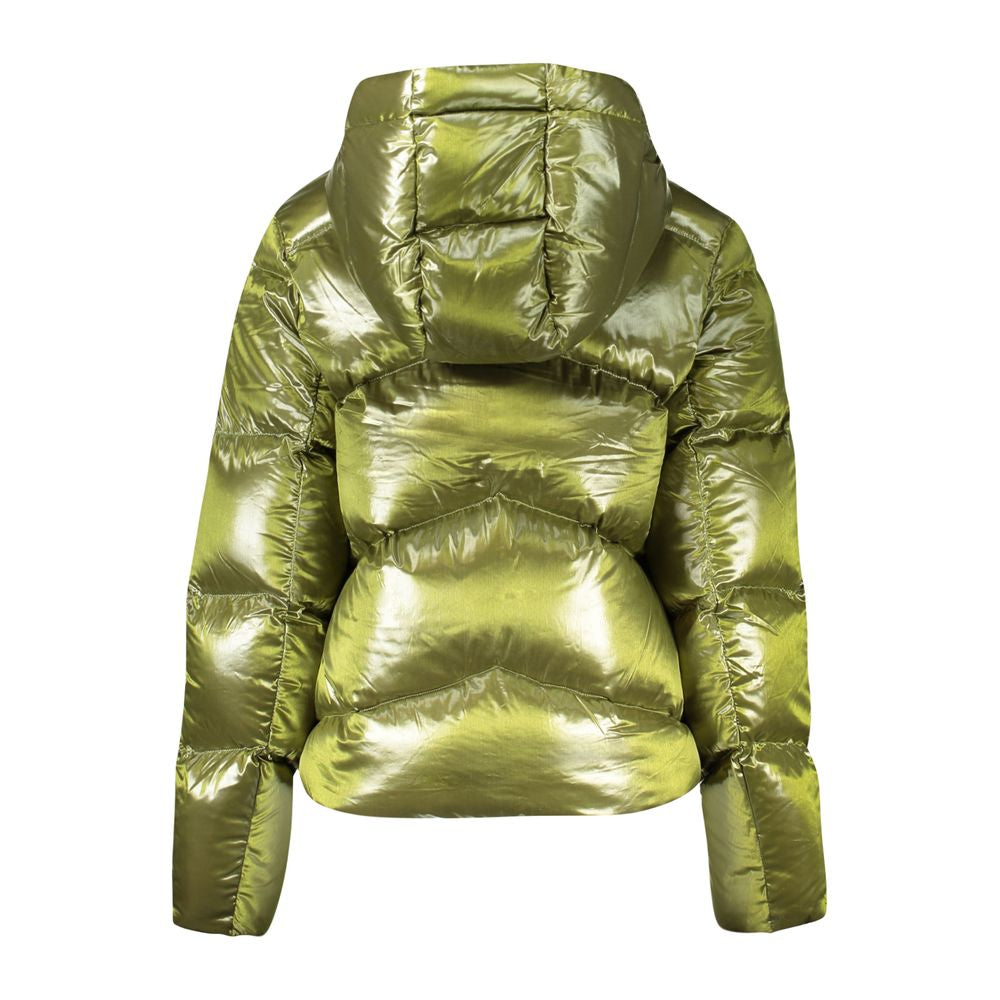 K-WAY Green Polyamide Women Jacket K-WAY