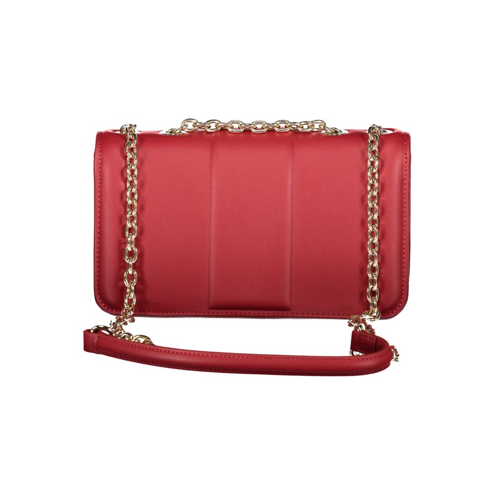 Mario Valentino Red Polyethylene Women Handbag Mario Valentino