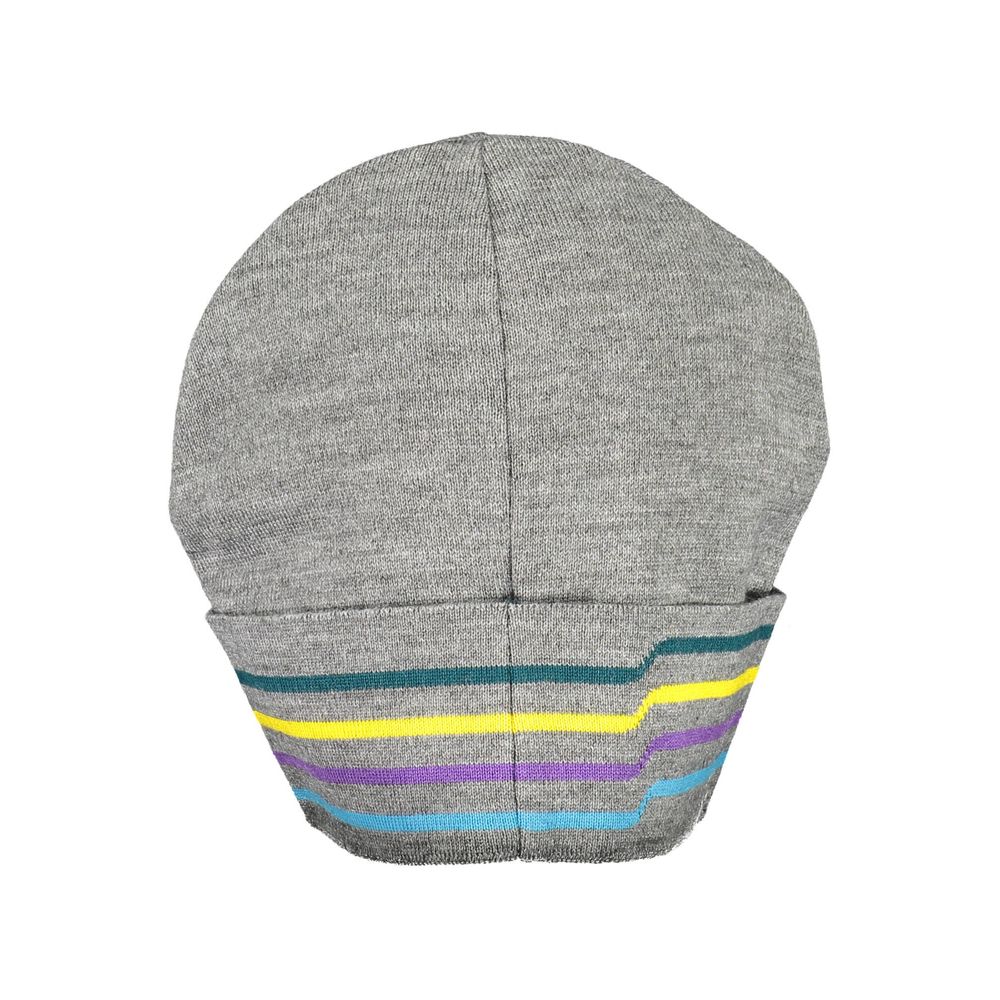 Harmont & Blaine Gray Wool Men Cap Harmont & Blaine