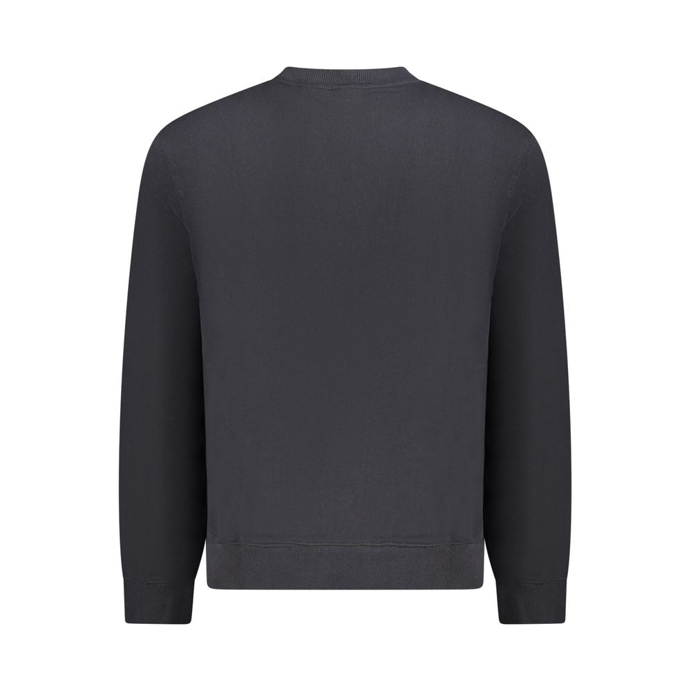 Napapijri Black Cotton Men Sweater Napapijri