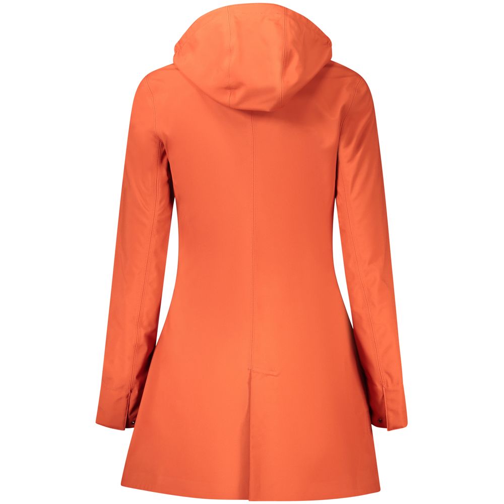 K-WAY Red Polyester Women Coat K-WAY