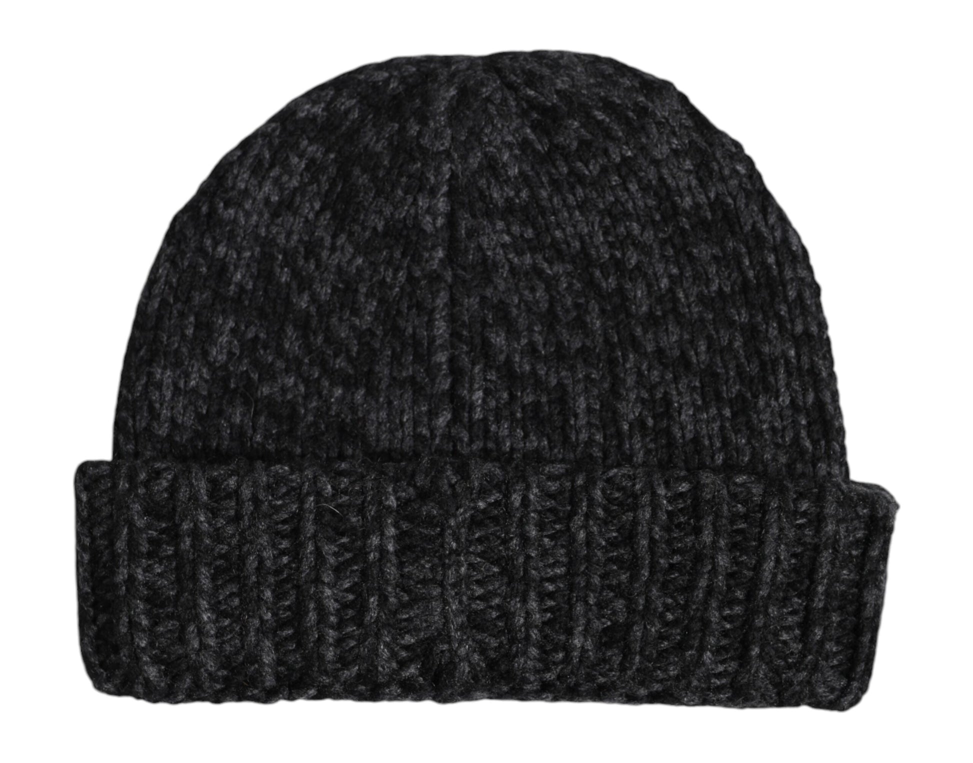 Dolce & Gabbana Gray Cashmere Knitted Winter Beanie Hat Dolce & Gabbana
