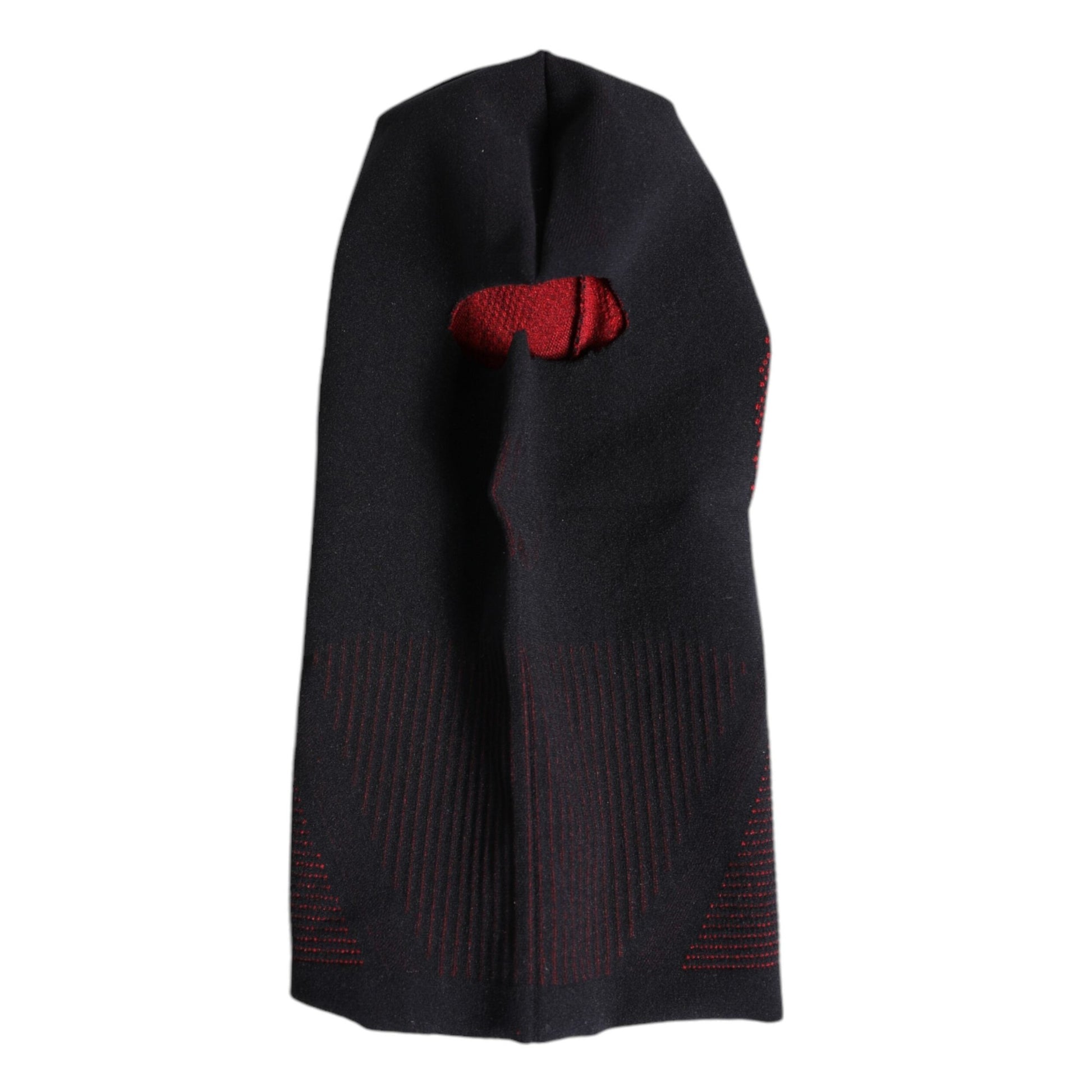 Dolce & Gabbana Black Cotton Knitted Ski Mask Balaclava Hat Dolce & Gabbana