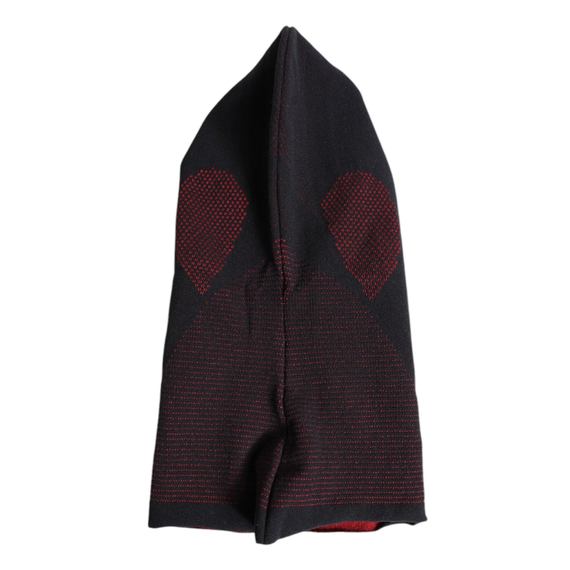 Dolce & Gabbana Black Cotton Knitted Ski Mask Balaclava Hat Dolce & Gabbana