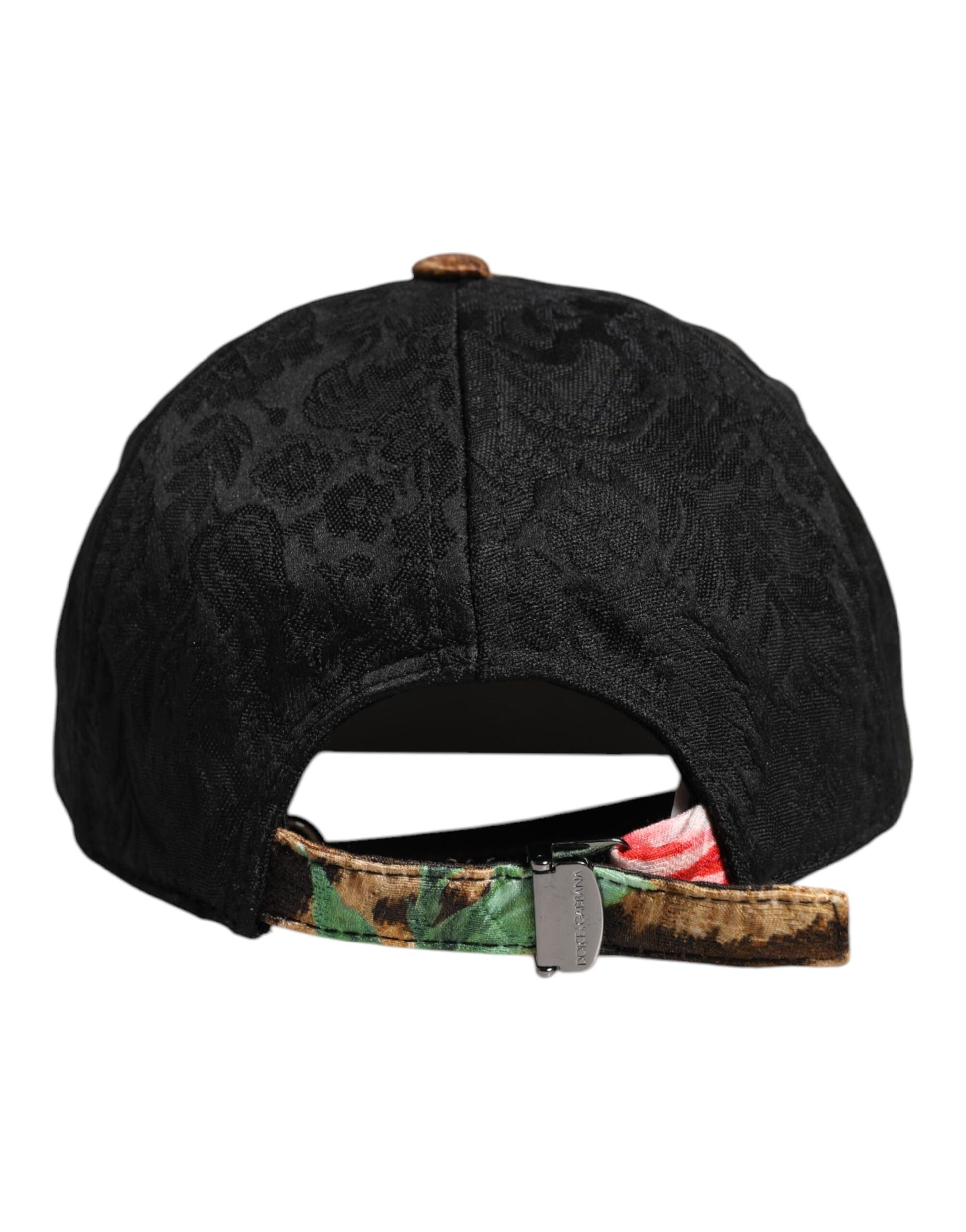 Dolce & Gabbana Multicolor DG Logo Patch 6 Panels Baseball Cap Dolce & Gabbana