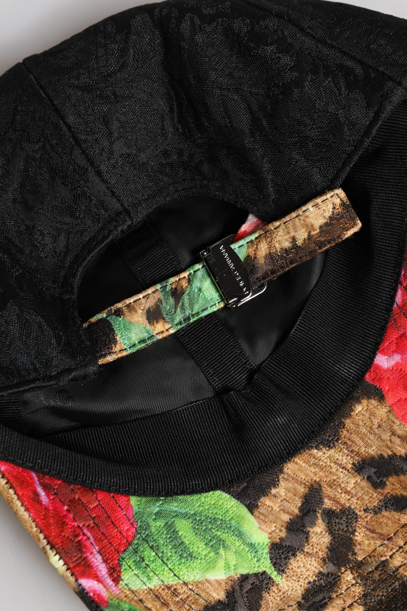 Dolce & Gabbana Multicolor DG Logo Patch 6 Panels Baseball Cap Dolce & Gabbana